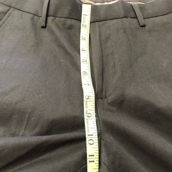 NWT Denver Hayes Classic Fit Never Iron Black Pants 32 - Picture 8 of 10